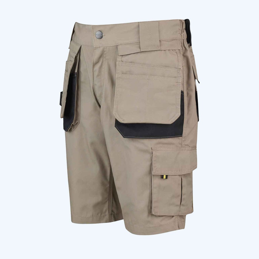 Job short werkbroek khaki