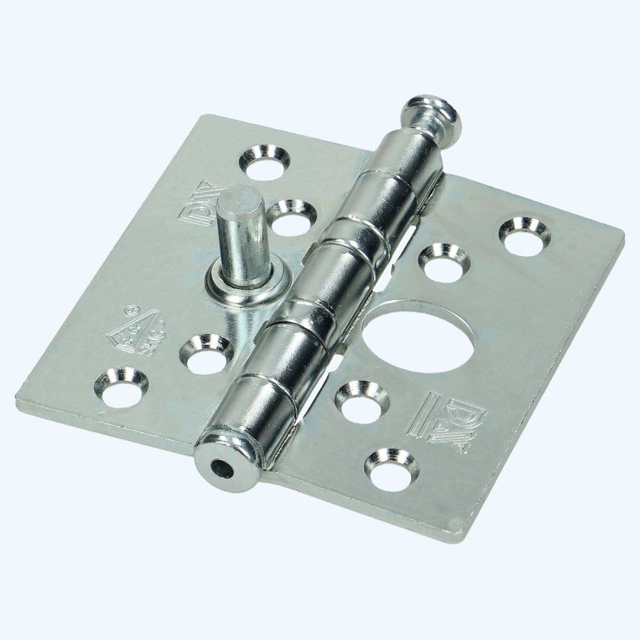 Dulimex kogellagerscharnier rechte hoeken, SKG, staal 76 x 76 mm