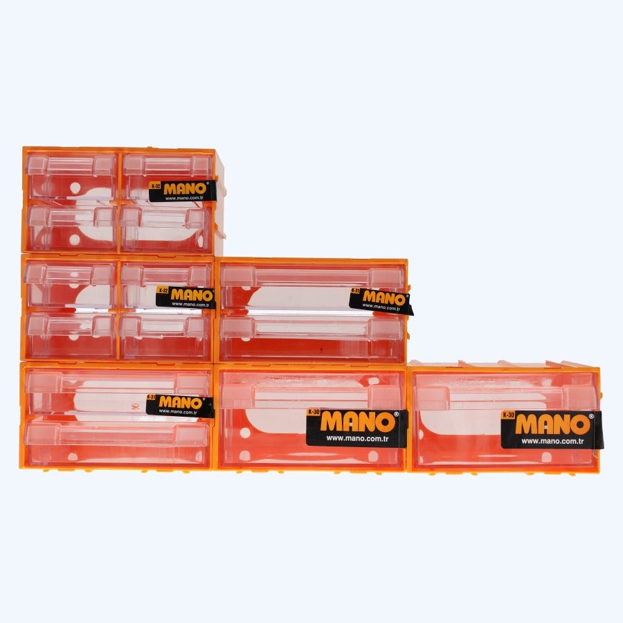 Kunststof ladeblok type K-31 (110 x 120 x 62 mm)