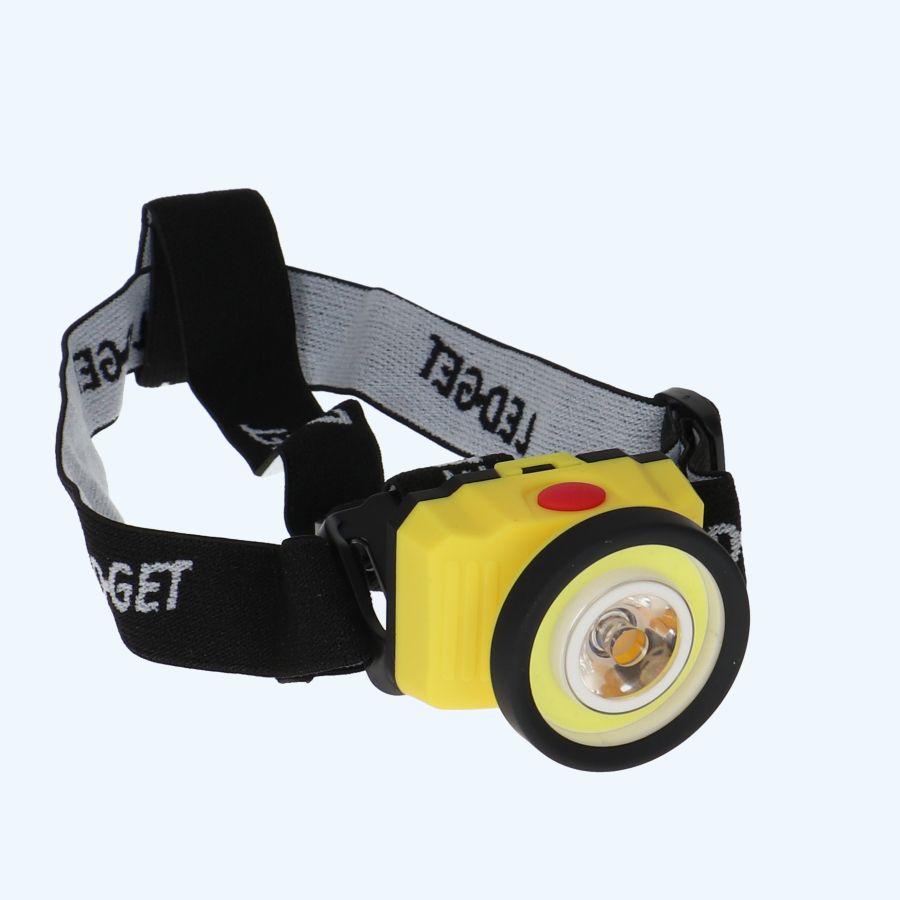 LEDGET hoofdlamp 1W + 3W LED