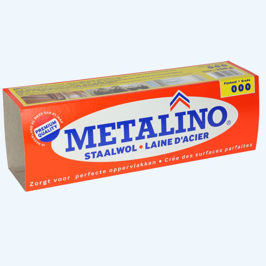 Metalino staalwol 200 gr fijnheid 000