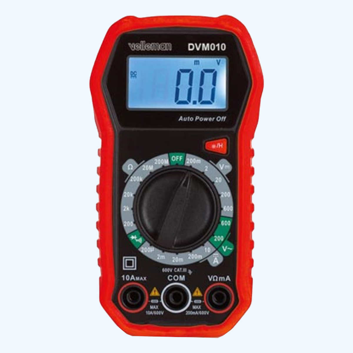 Multimeter digitaal CAT3 600V