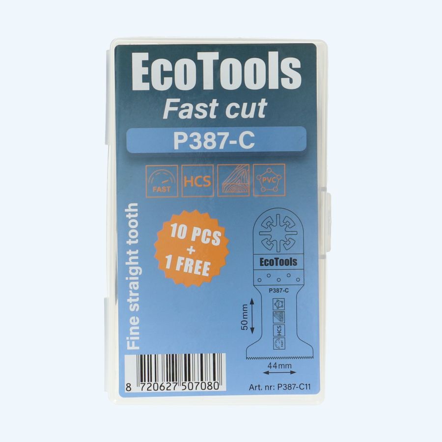 10+1 gratis multitool zaagbladen HCS type P387-C