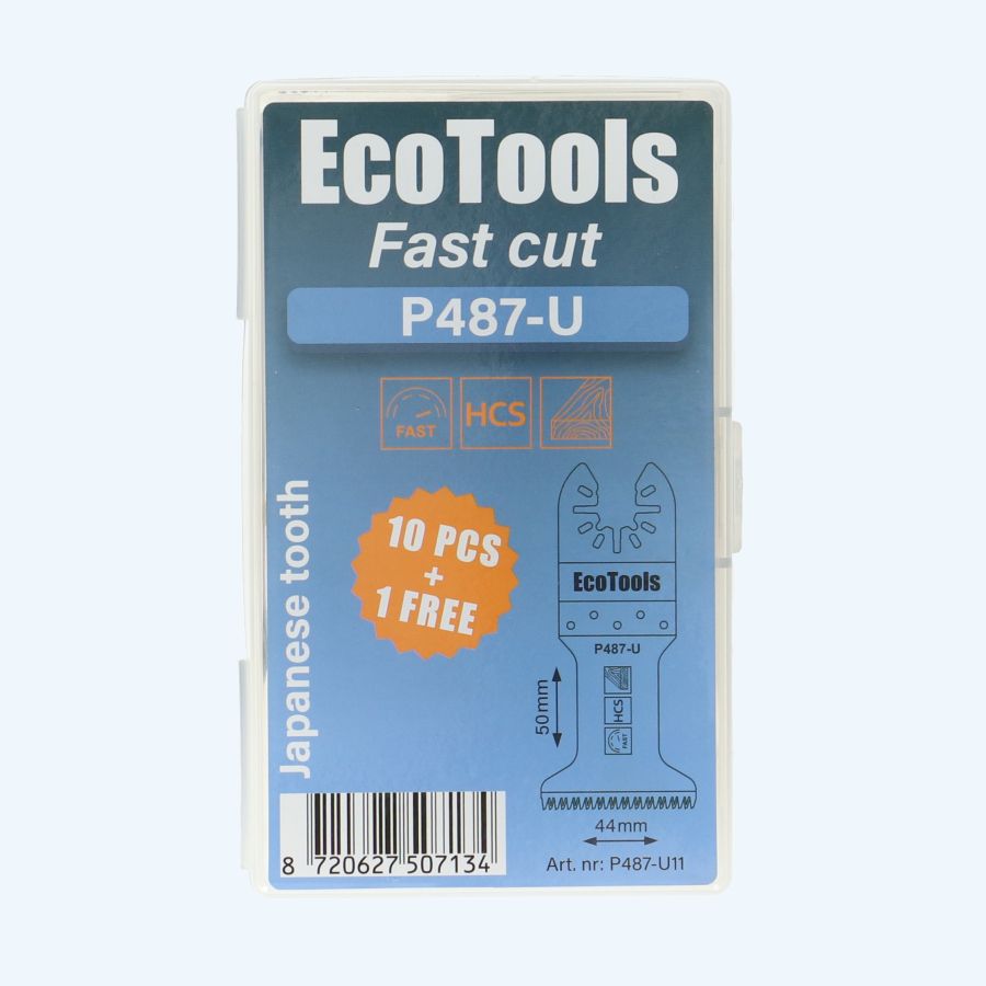 10+1 gratis multitool zaagbladen HCS type P487-U
