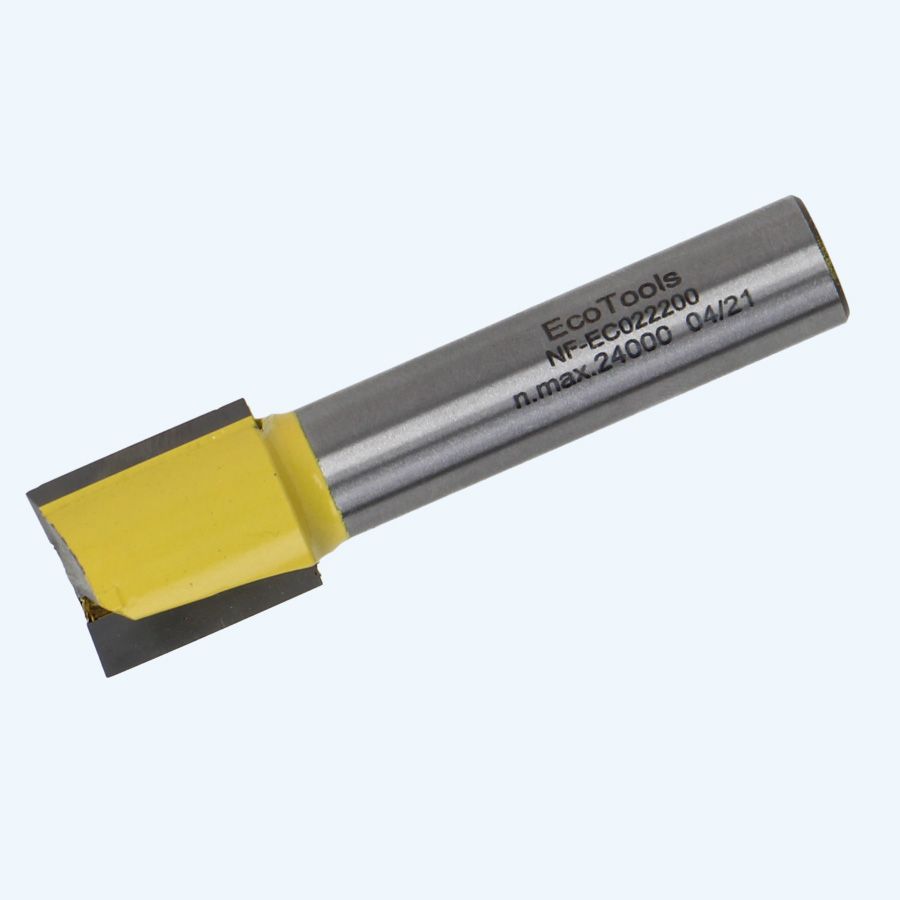 HM groeffrees 20 mm met ondersnijder / 12 mm schacht