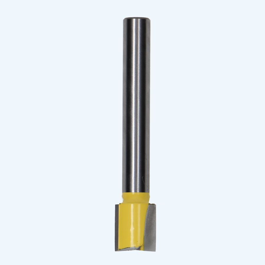 HM verlengde groeffrees 19 mm met ondersnijder / 12 mm schacht
