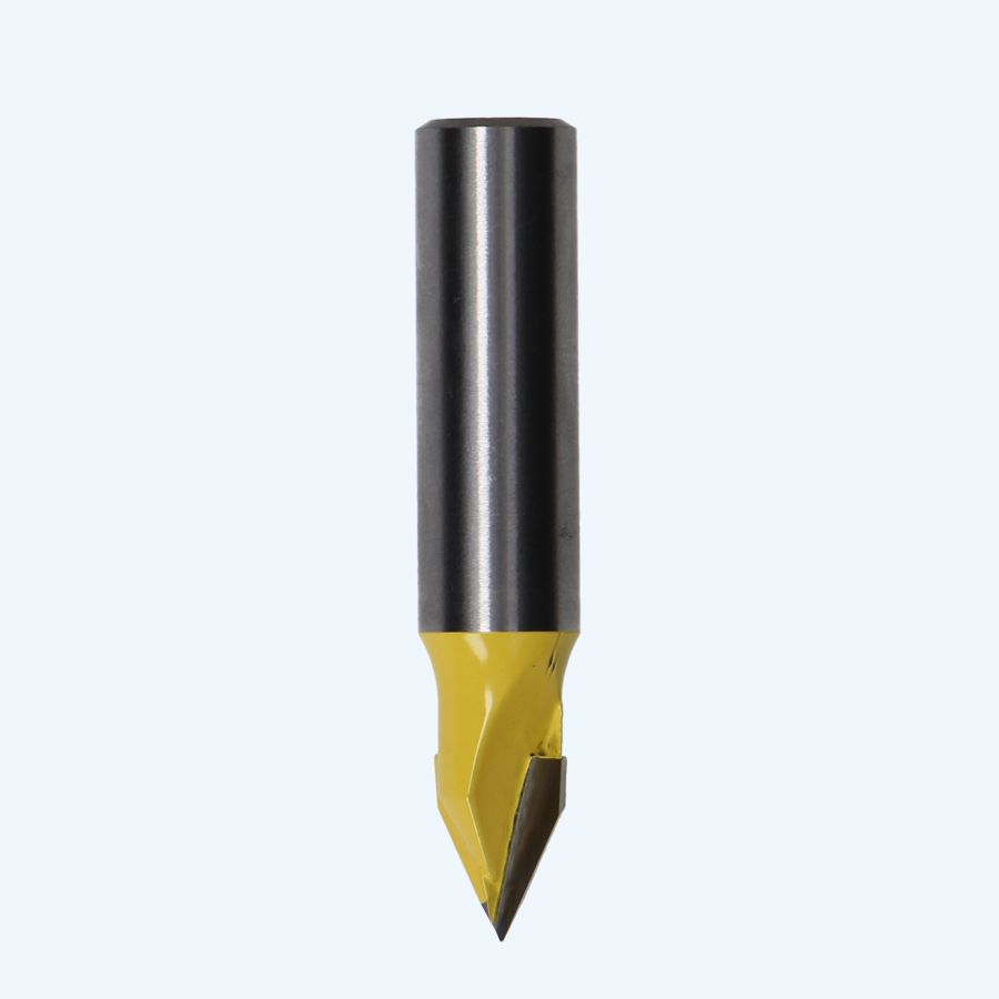 HM V-groeffrees 11 mm 60° / 12 mm schacht
