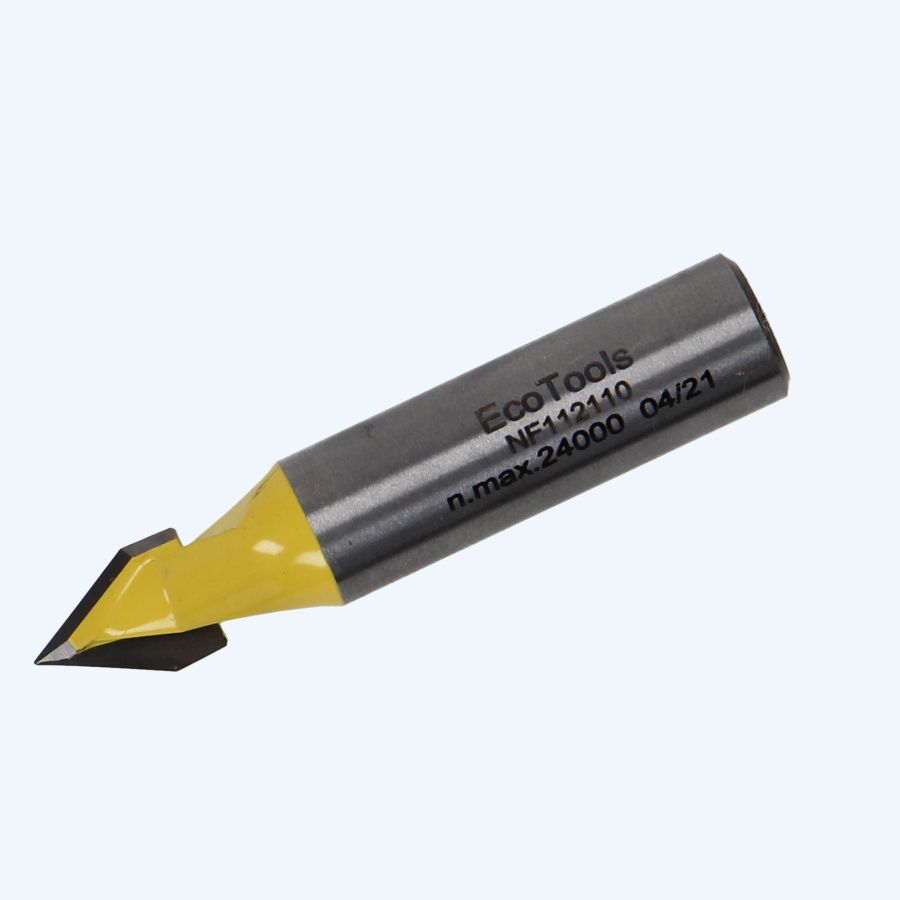 HM V-groeffrees 11 mm 60° / 12 mm schacht