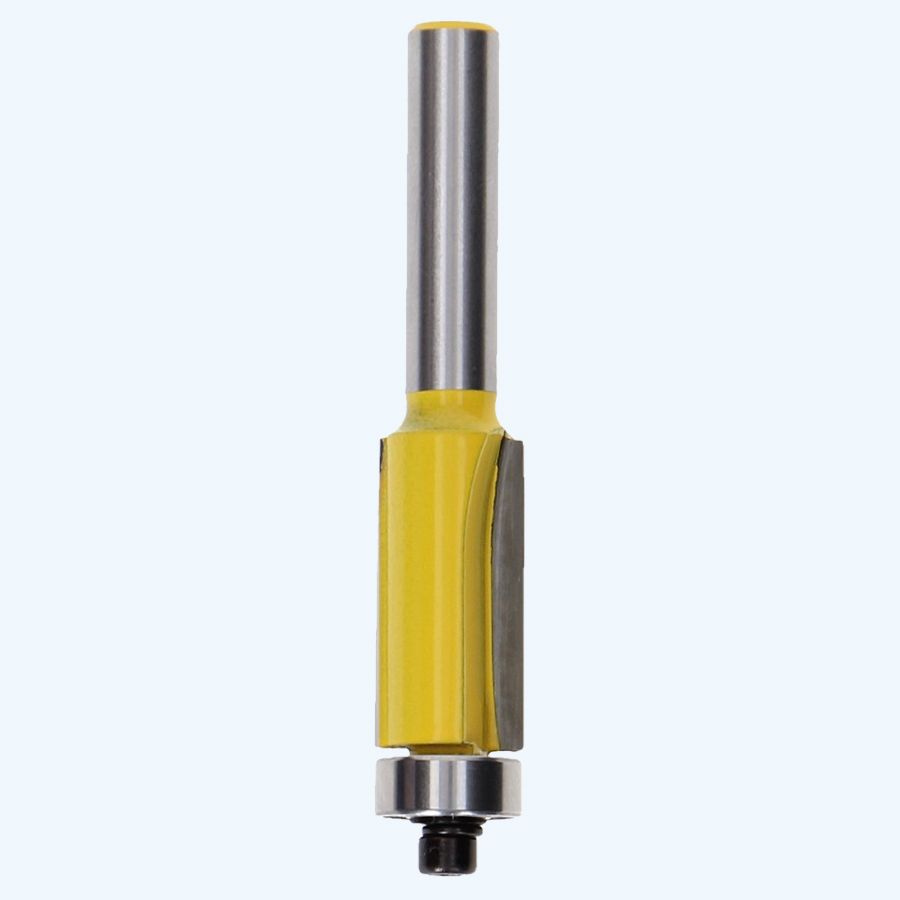 HM kantenfrees 12,7 x 25 mm met onderlager (met scherende sneden)