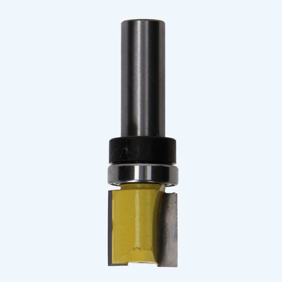 HM kantenfrees 19 x 20 mm met bovenlager / 12 mm schacht