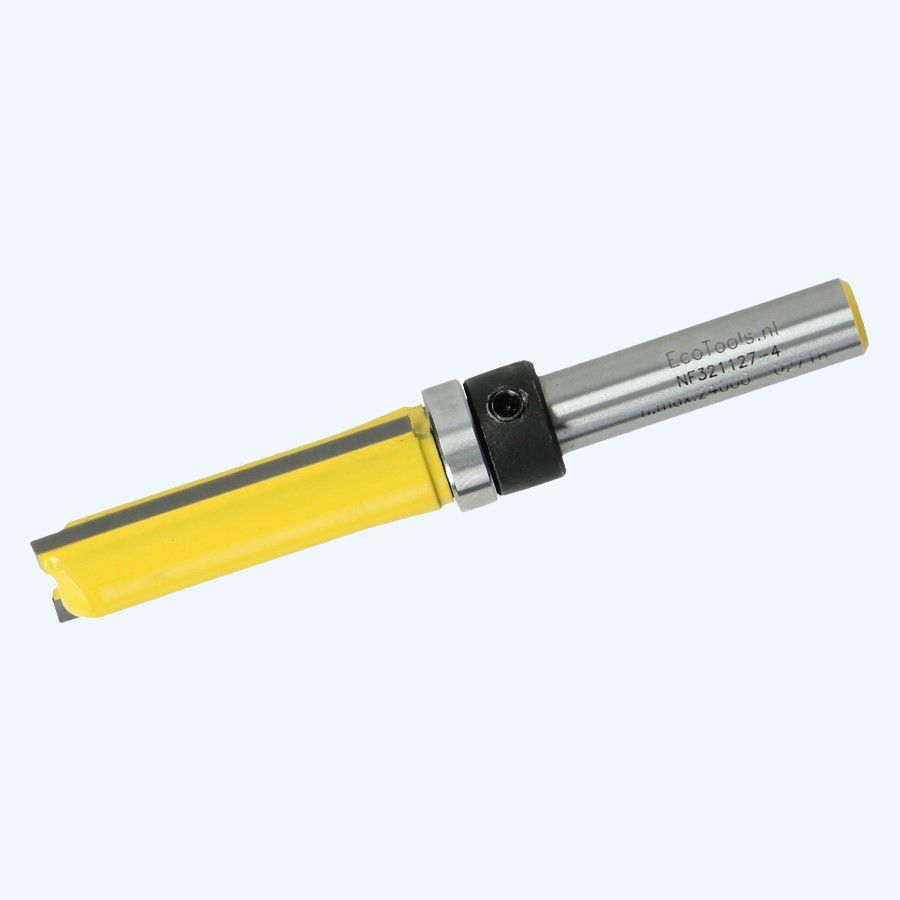 HM kantenfrees 12,7 x 38 mm met bovenlager