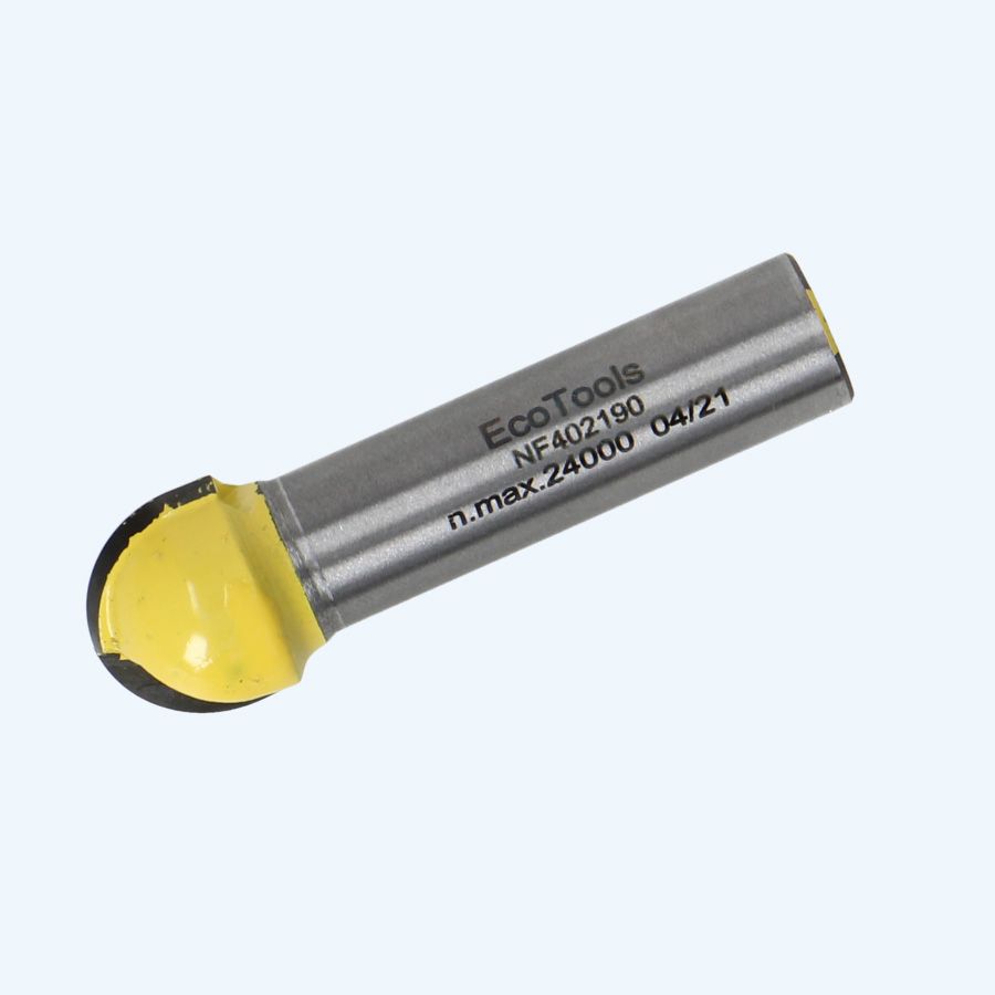 HM holprofielfrees R9,5 / 12 mm schacht