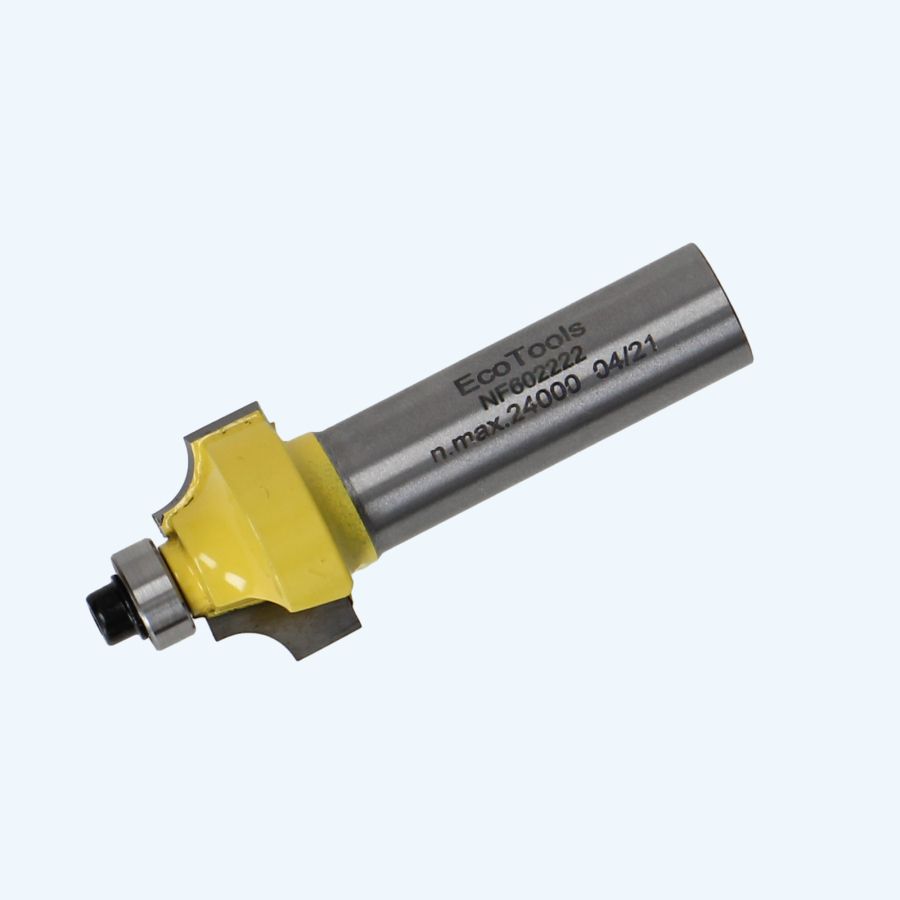 HM kwartrondfrees R=4,8 mm / 12 mm schacht