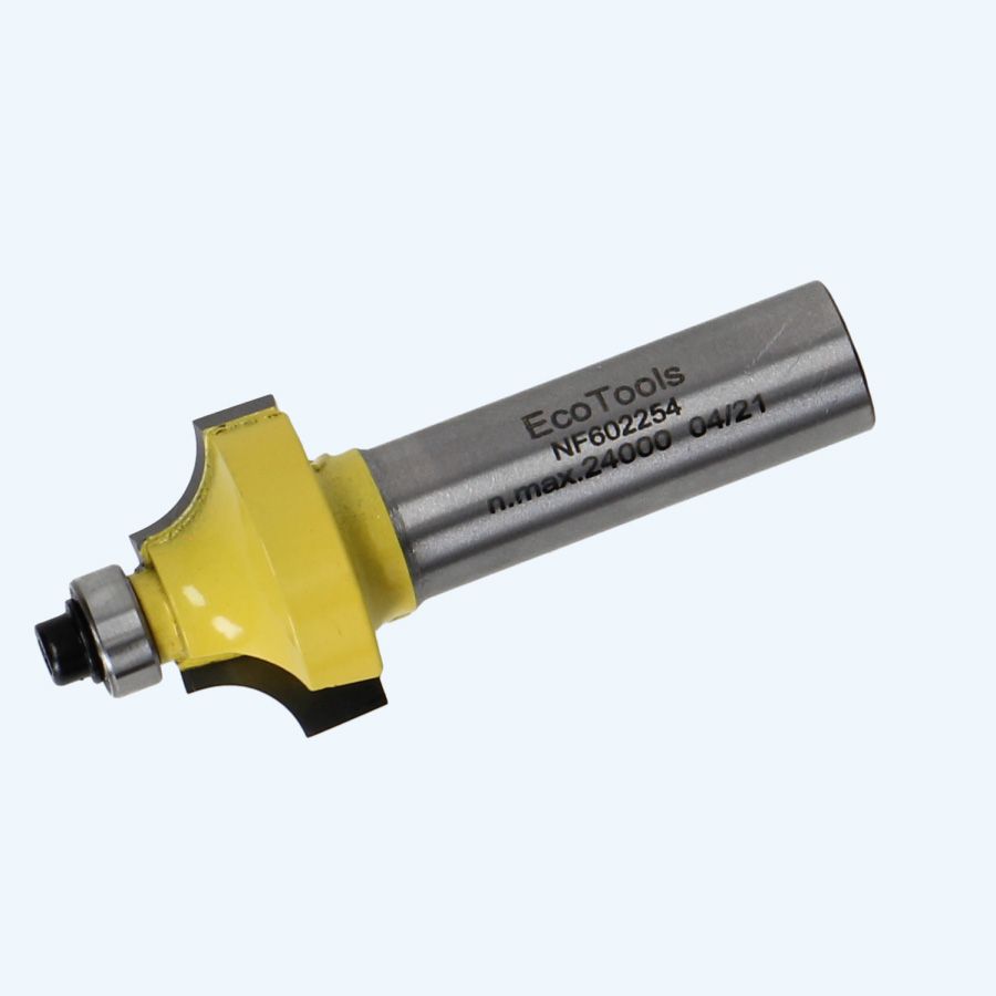 HM kwartrondfrees R=6,3 mm / 12 mm schacht