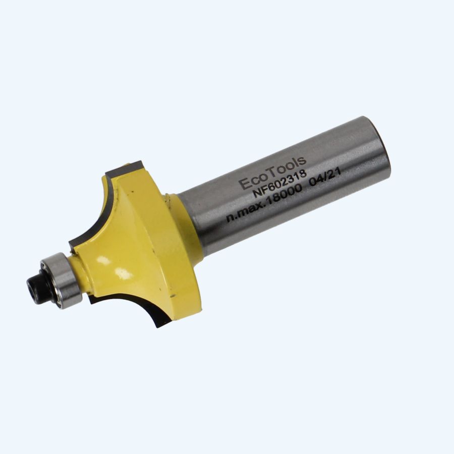 HM kwartrondfrees R=9,5 mm / 12 mm schacht