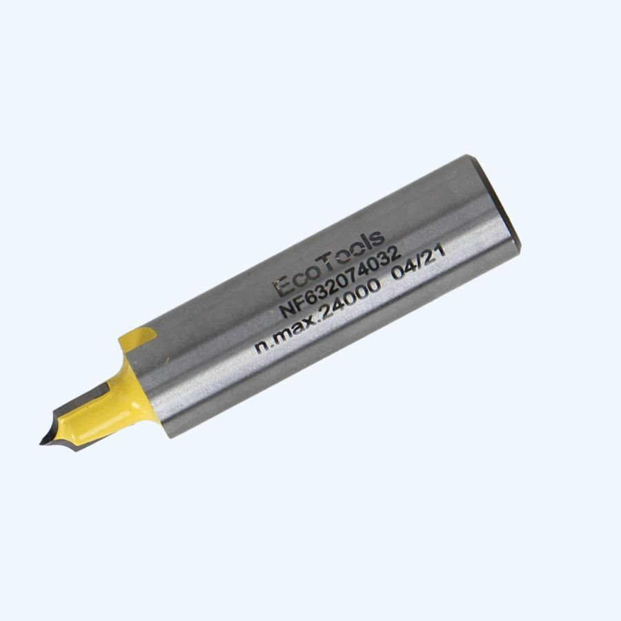 HM V-kwartrondfrees R=3,2 / 12 mm schacht