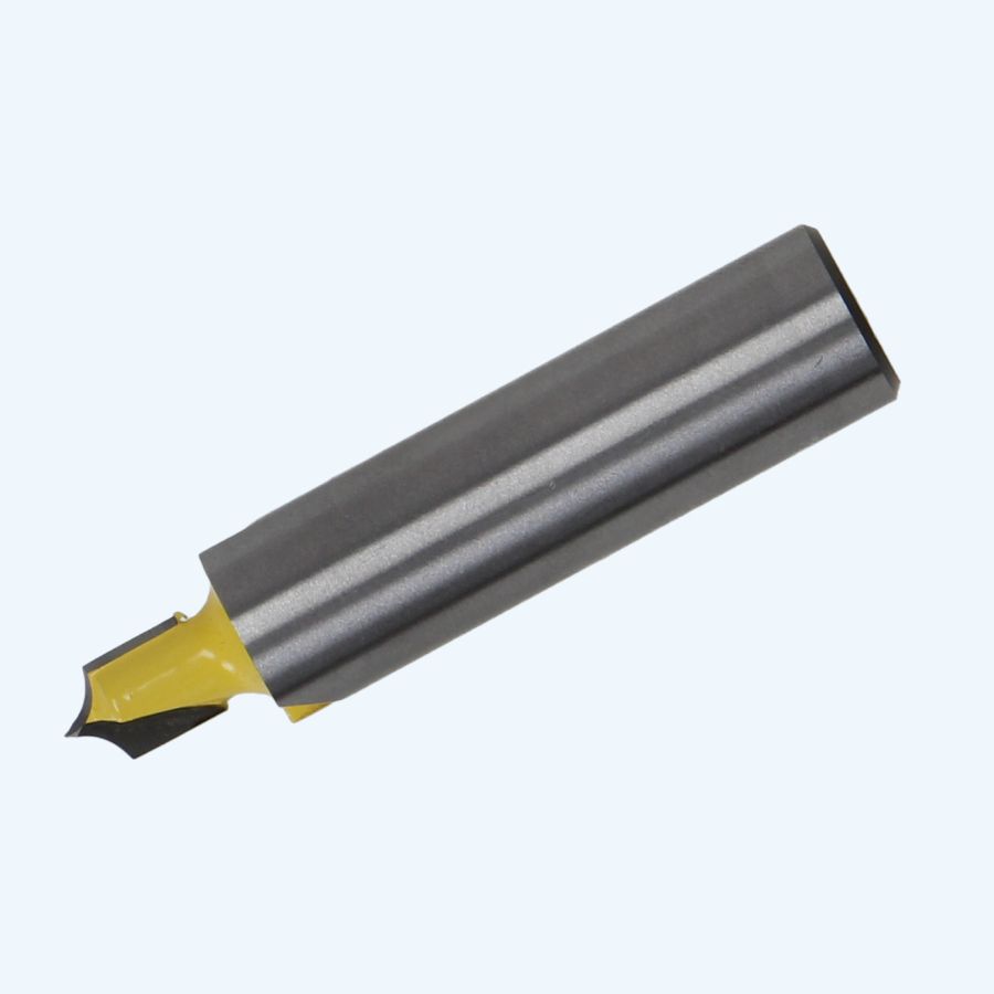HM V-kwartrondfrees R=6,3 / 12 mm schacht