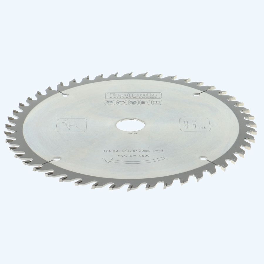 HM-zaagblad PROF 180 x 20 mm T=48