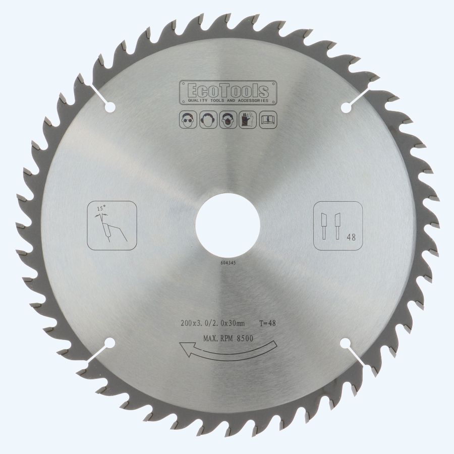 HM-zaagblad PROF 200 x 30 mm T=48
