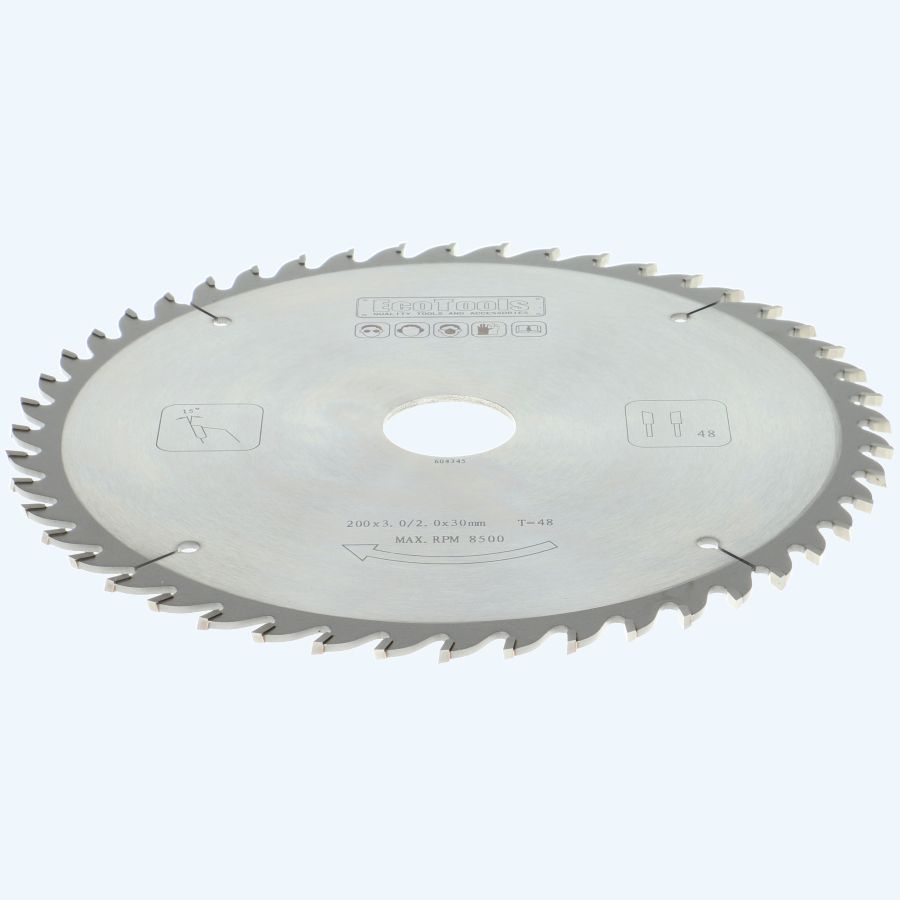 HM-zaagblad PROF 200 x 30 mm T=48