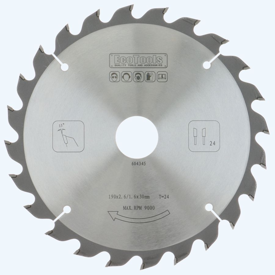HM-zaagblad PROF 190 x 30 mm T=24