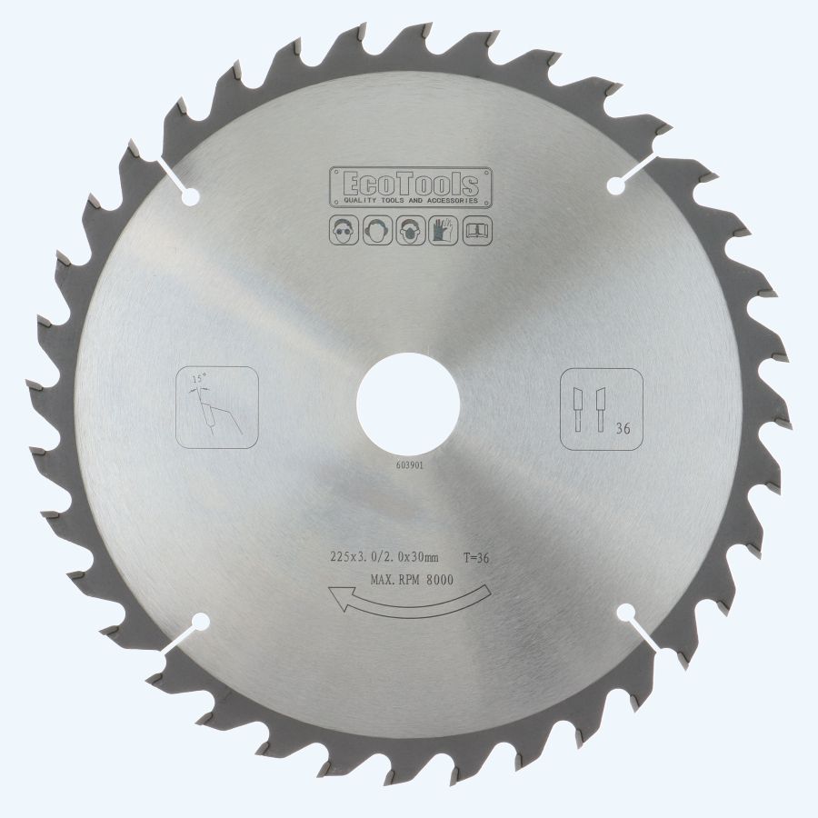 HM-zaagblad PROF 225 x 30 mm T=36
