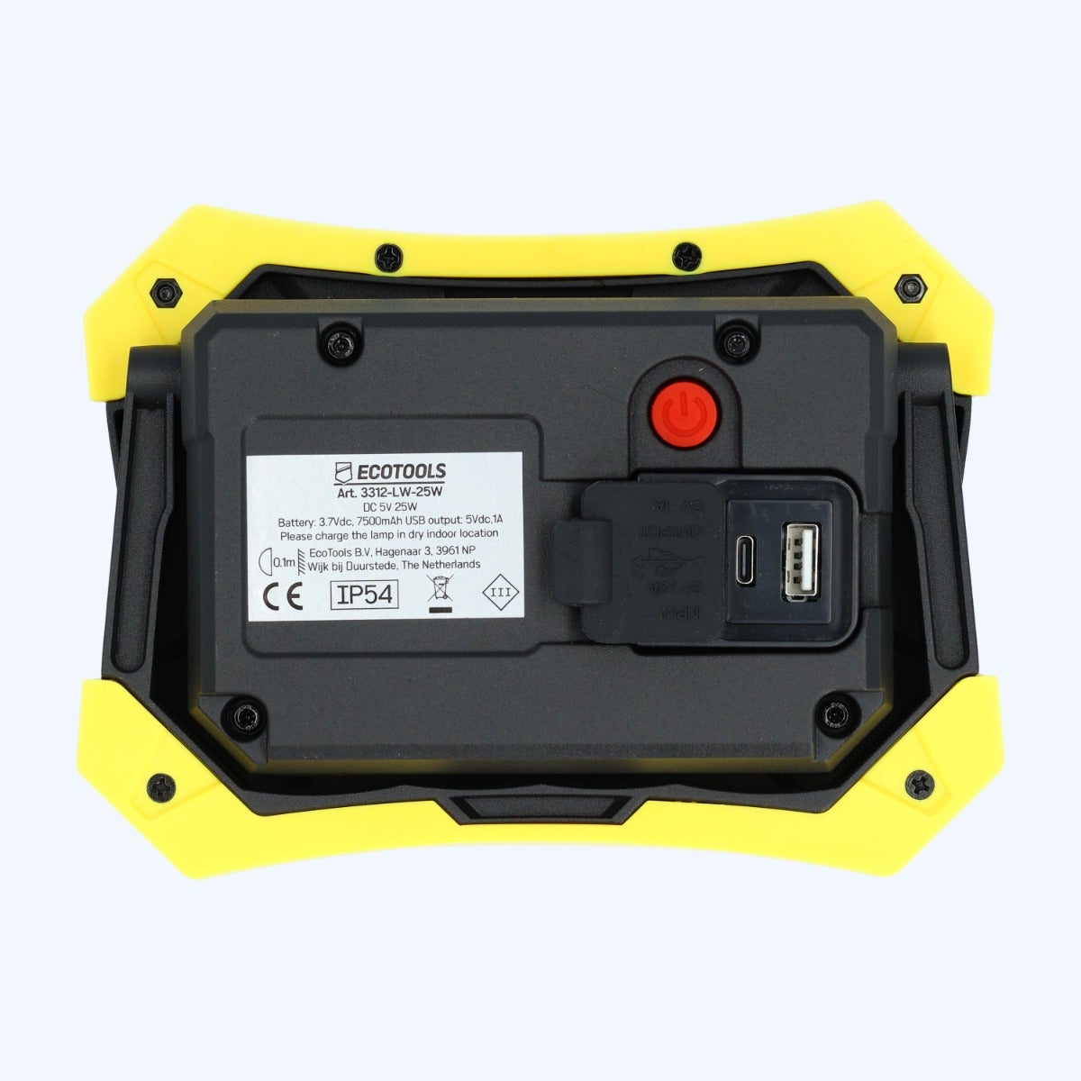 Oplaadbare LED bouwlamp 25W USB-C