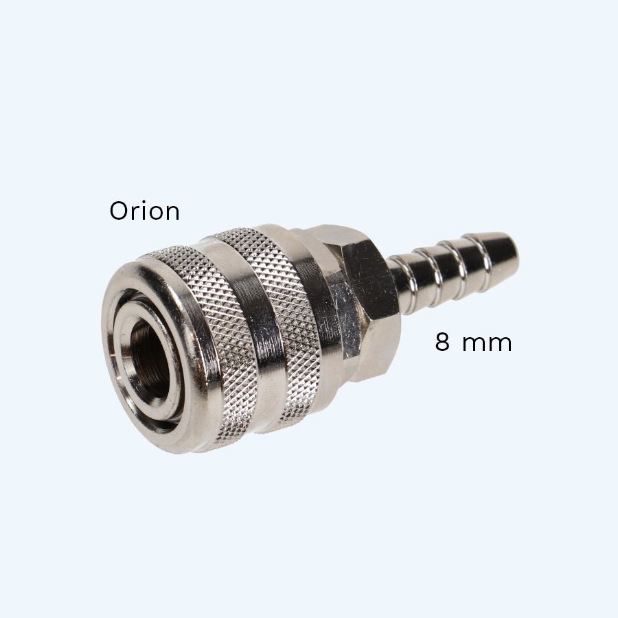 Orion snelkoppeling met slangpilaar 8 mm