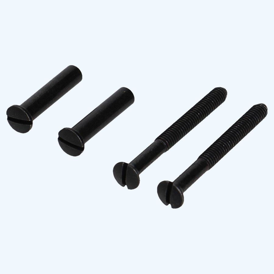 Patentbout M4 x 38 mm zwart (2 stuks)