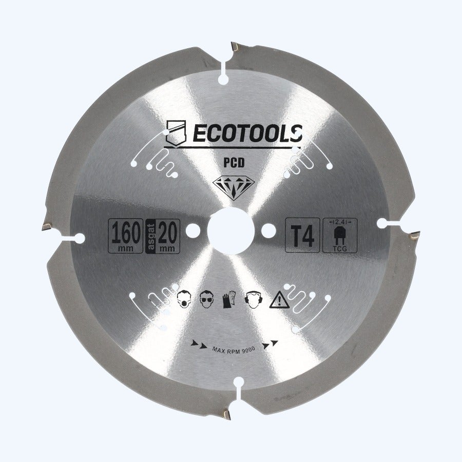 PCD zaagblad 160 x 20 mm T=4