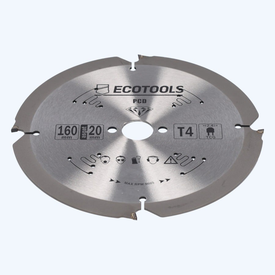 PCD zaagblad 160 x 20 mm T=4