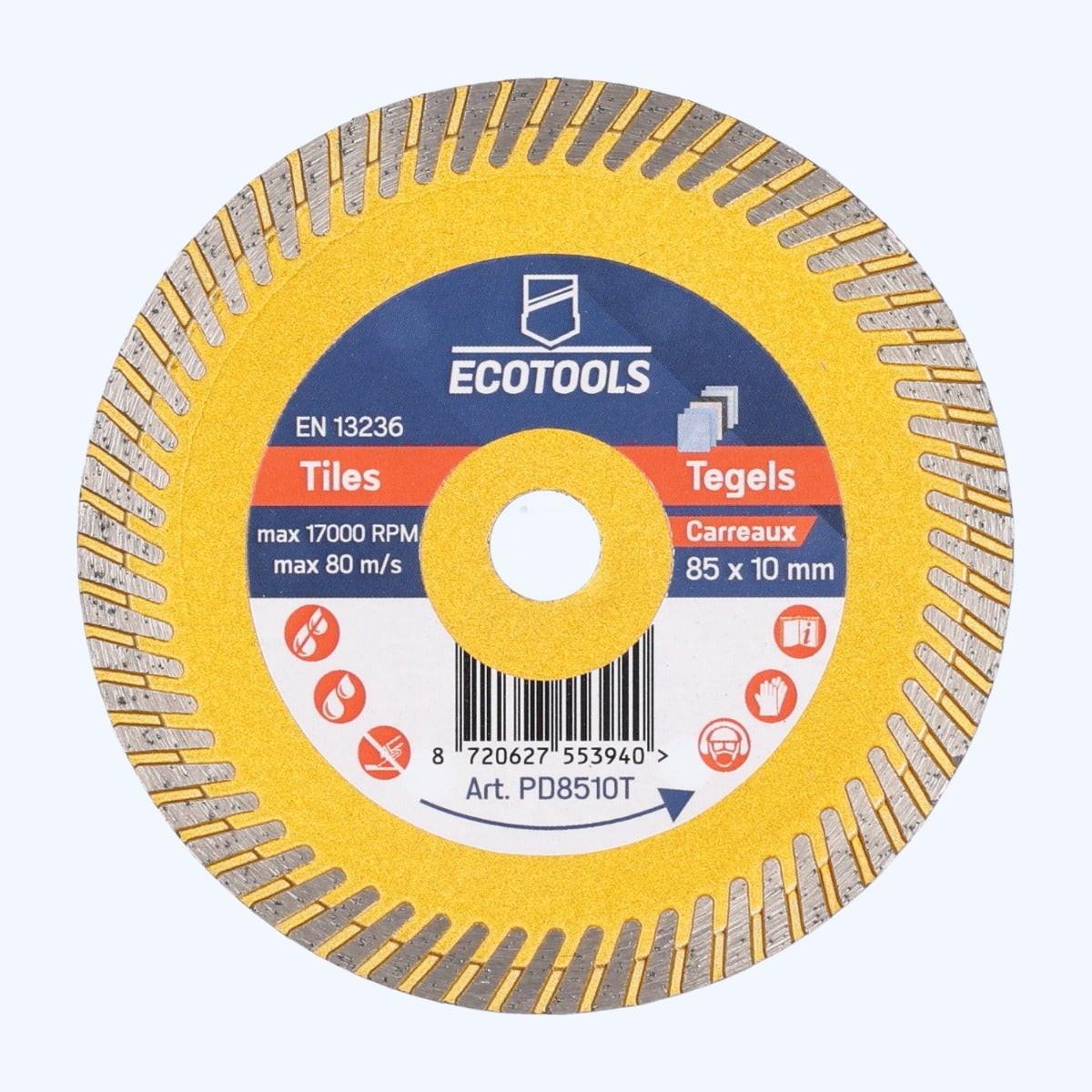 Precisie diamantschijf Tegels 85 x 10 mm
