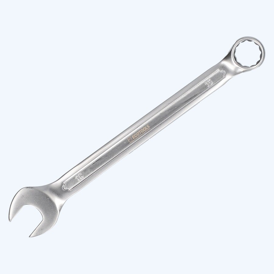 Ring- steeksleutel Chrome Vanadium 15 mm