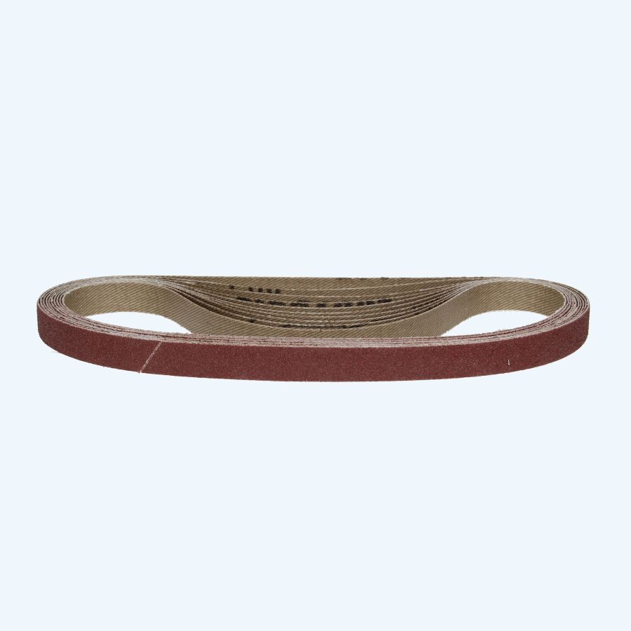 10 stuks aluminiumoxide schuurband 9 x 533 mm K60