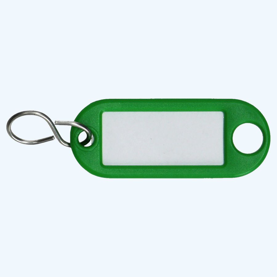 Sleutellabel groen