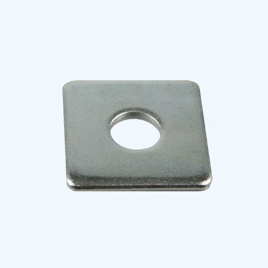 Sluitplaat verzinkt M10 (40 x 40 x 3 mm)