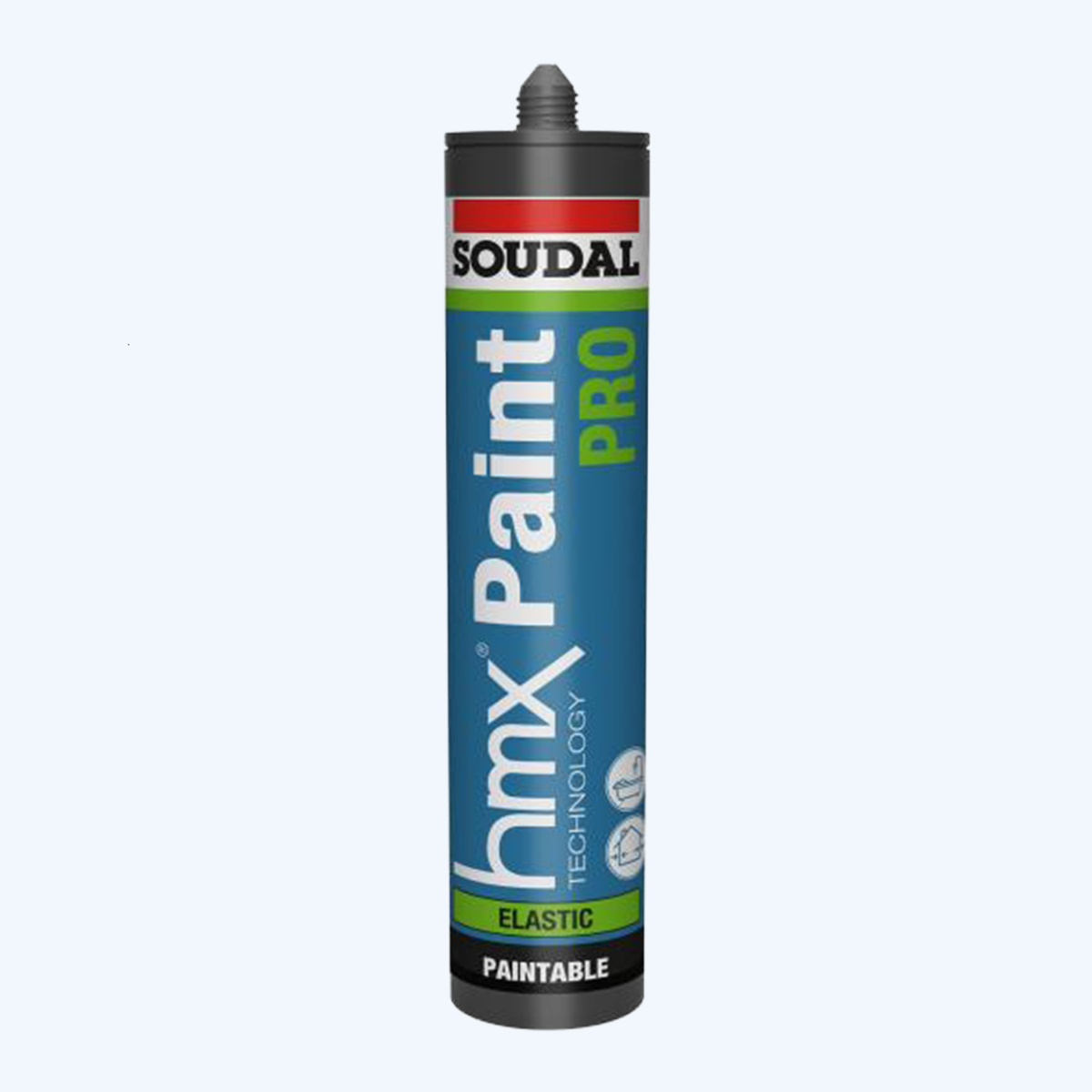 Soudal HMX Paint Pro 310 ml RAL 9005 zwart