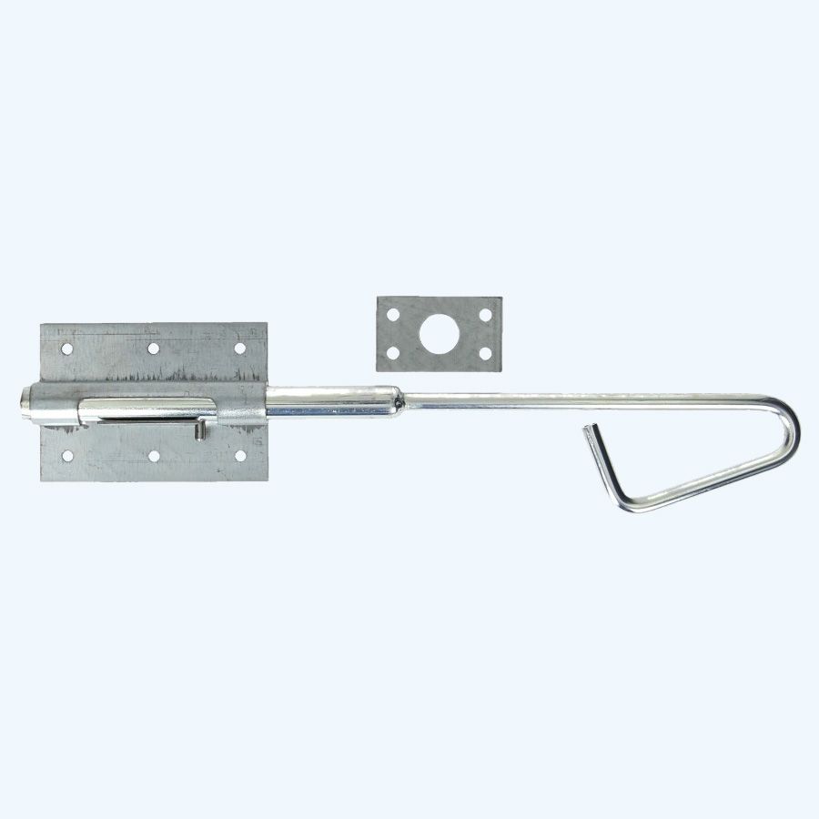 Staartgrendel 400 mm met plaat