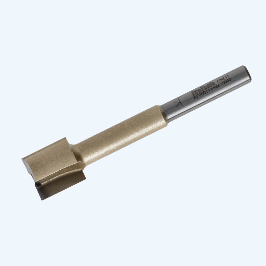 HM verlengde groeffrees Industrial 20 mm met ondersnijder