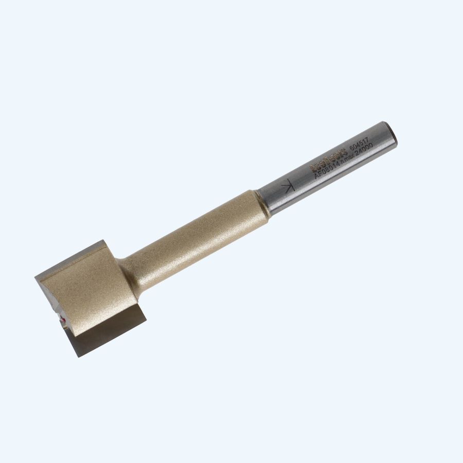 HM verlengde groeffrees Industrial 25 mm met ondersnijder
