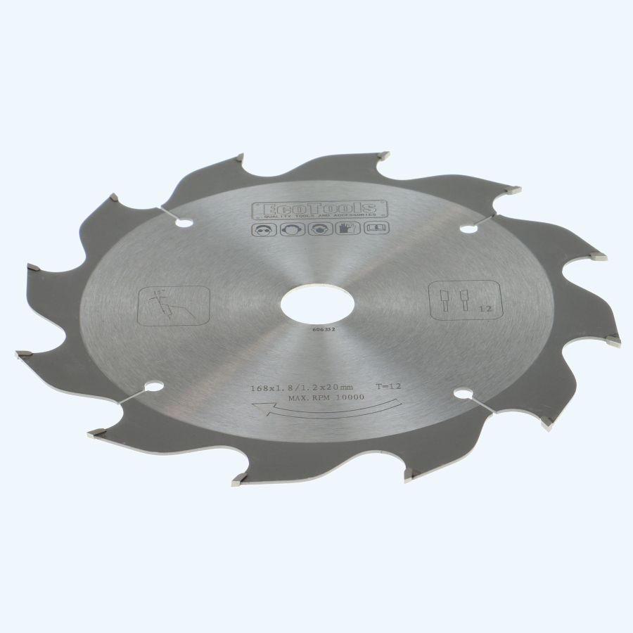 HM-zaagblad PROF 168 x 20 mm T=12
