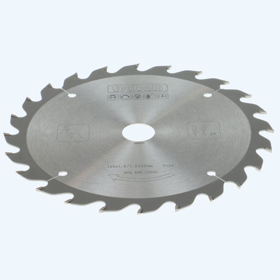 HM-zaagblad PROF 168 x 20 mm T=24