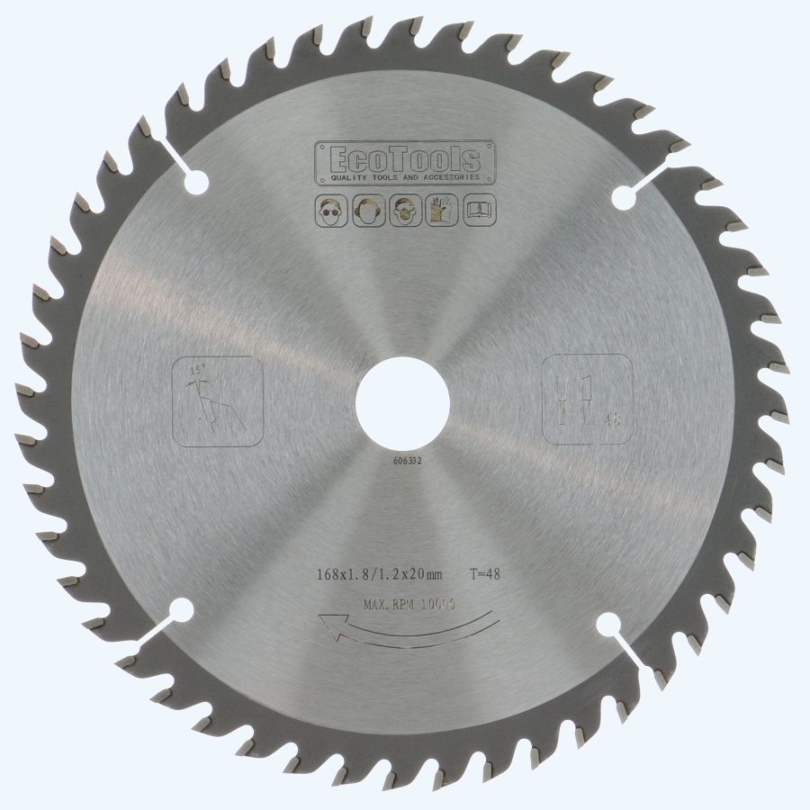 HM-zaagblad PROF 168 x 20 mm T=48