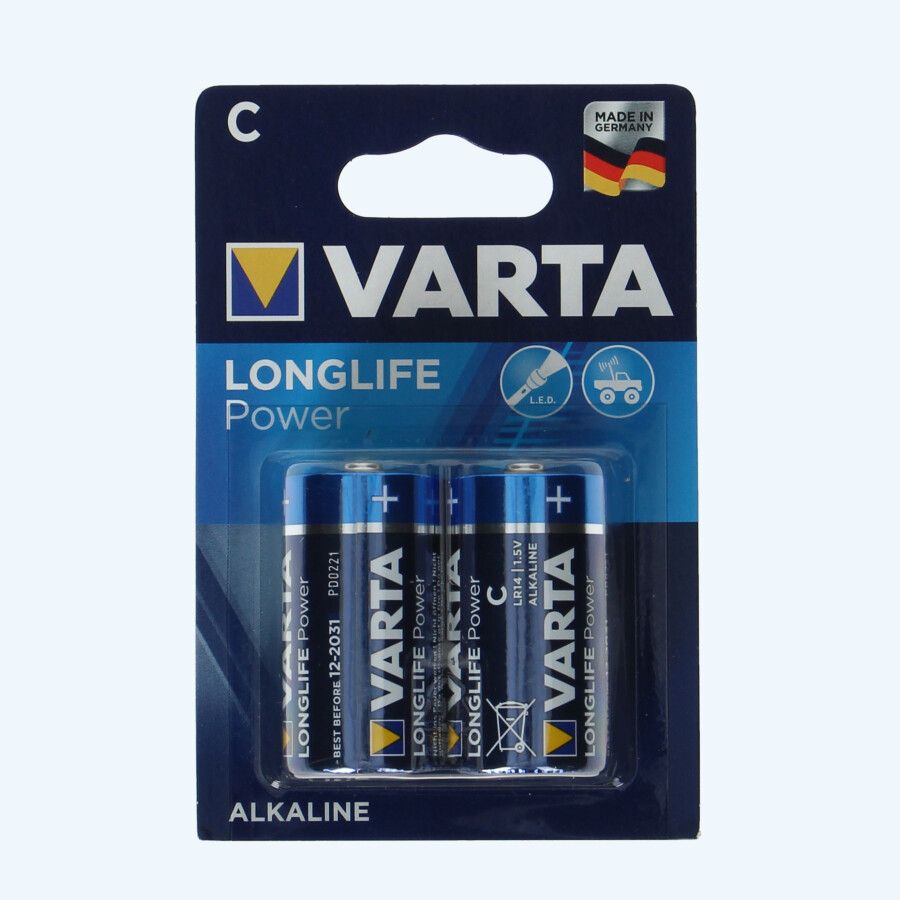 Varta Longlife Power C batterijen (2 stuks)