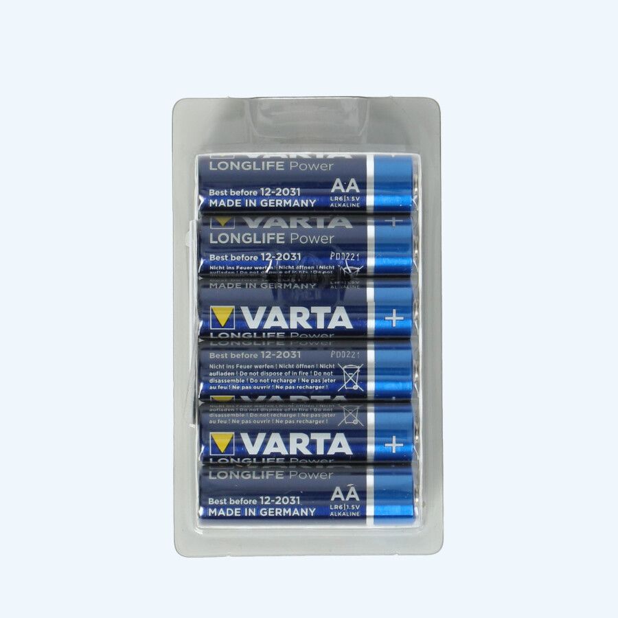 Varta Longlife Power AA batterijen (12 stuks)