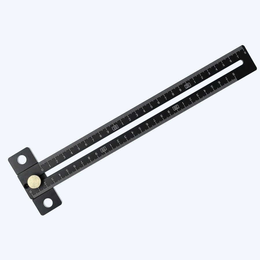 Verstelbare T-liniaal 280 mm
