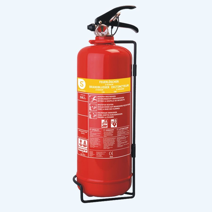 Brandblusser schuim 2 liter