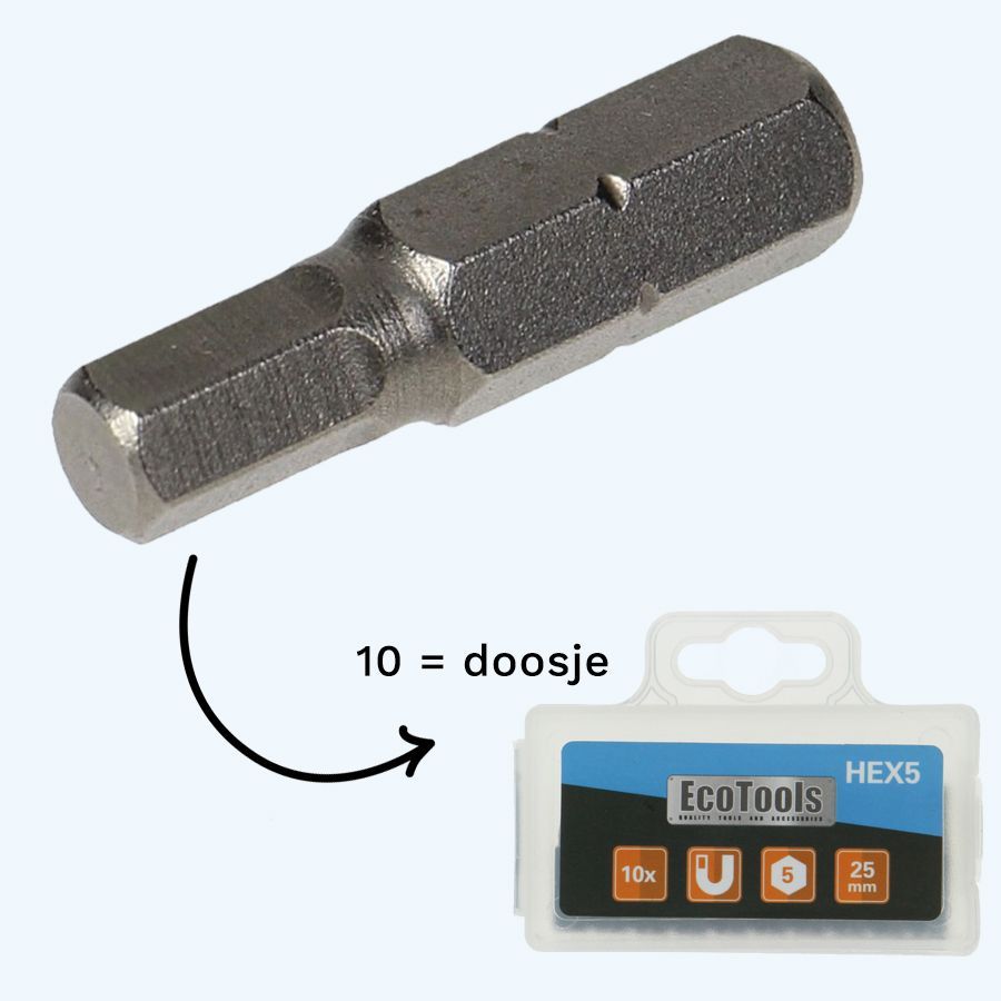 Inbus bit 5 mm