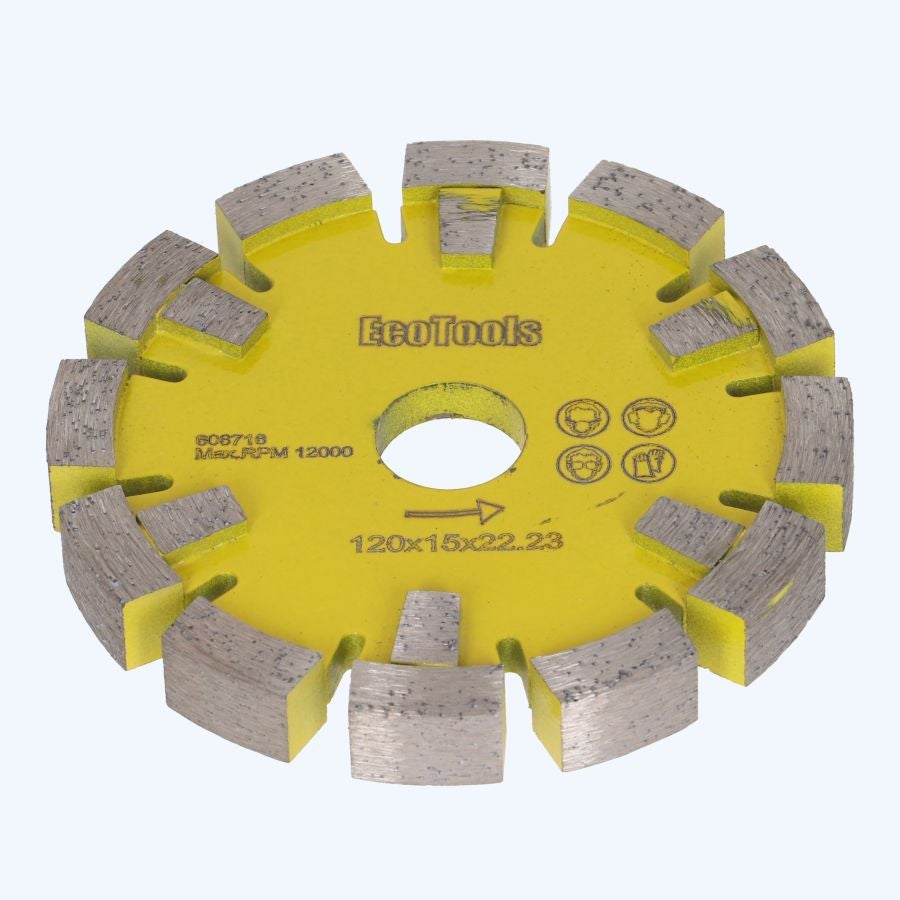 Diamant vloerfreesschijf 120 x 15 x 22,23 mm Diamant vloerfreesschijf 120 x 15 x 22,23 mm