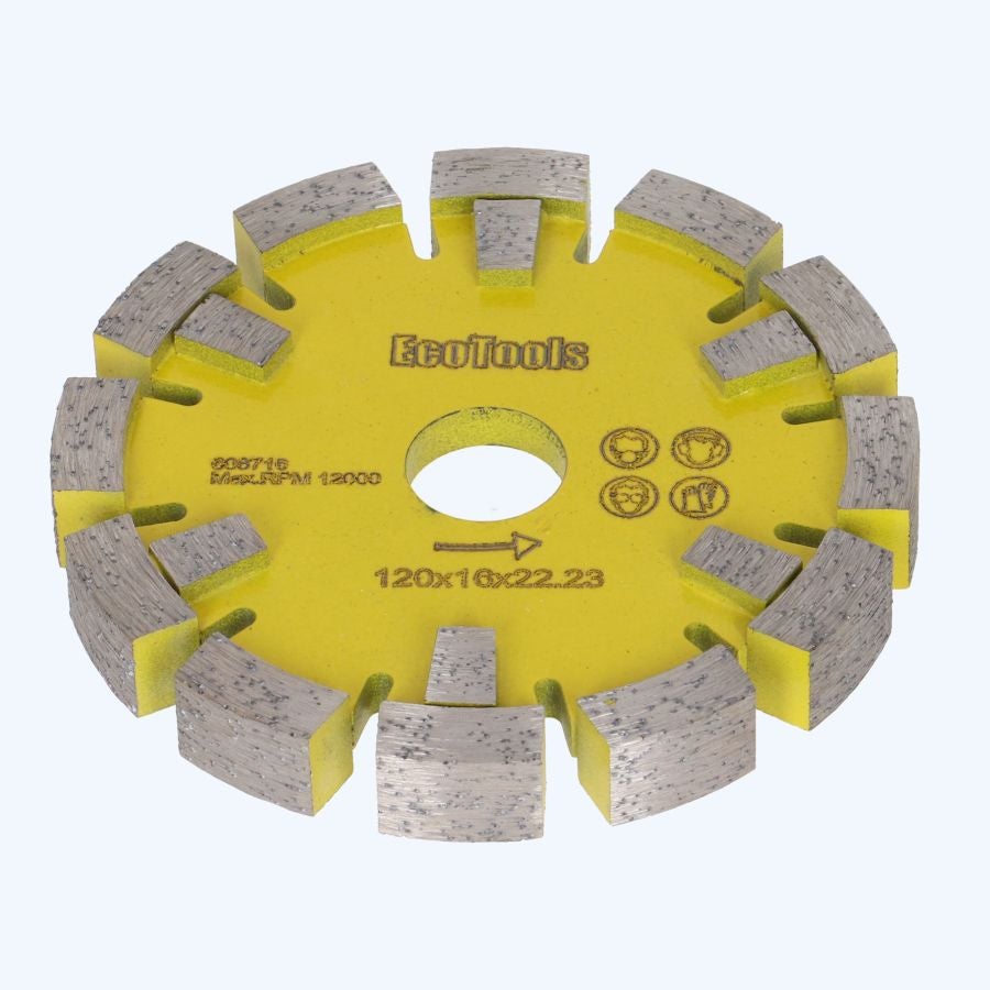 Diamant vloerfreesschijf 120 x 16 x 22,23 mm Diamant vloerfreesschijf 120 x 16 x 22,23 mm